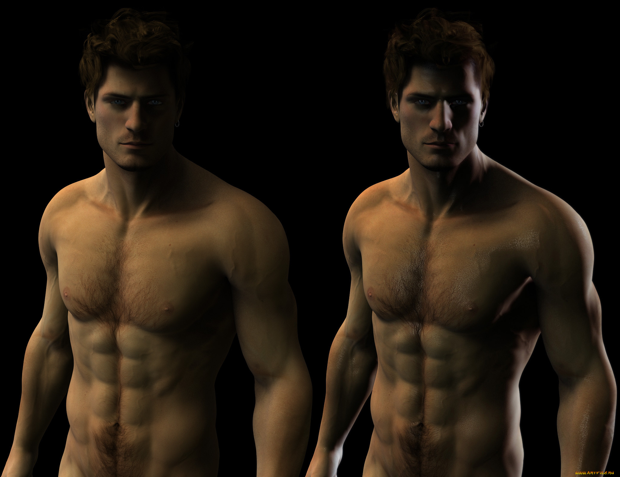 Nathan drake shirtless